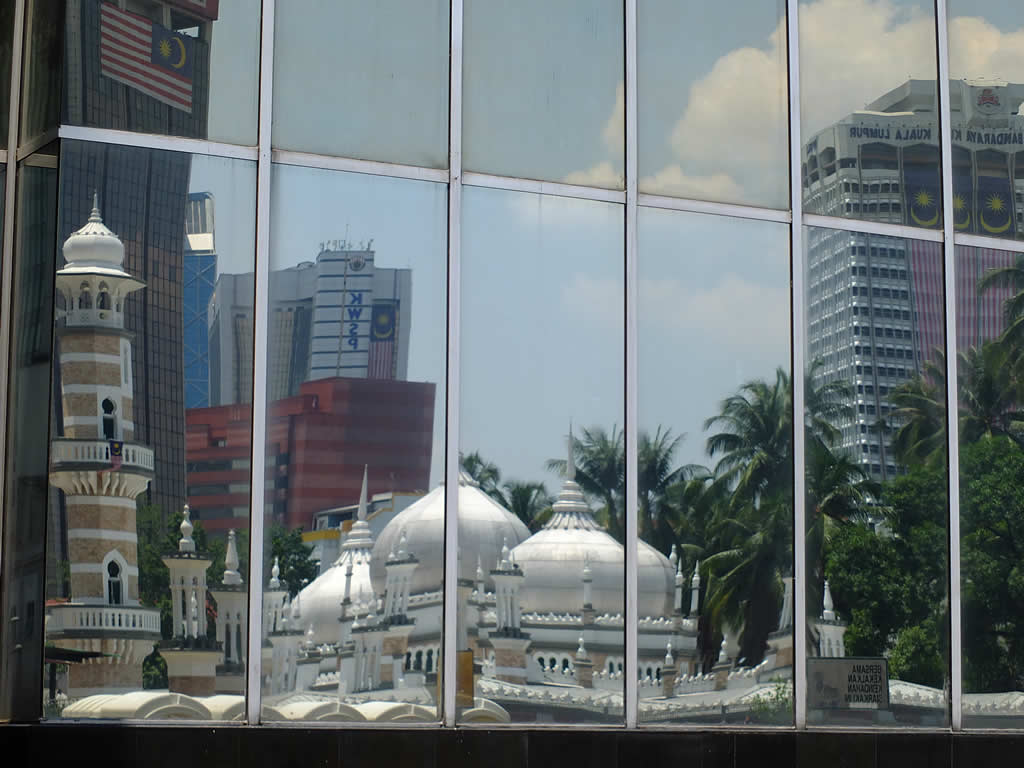 Photo: Reflections, Kuala Lumpur