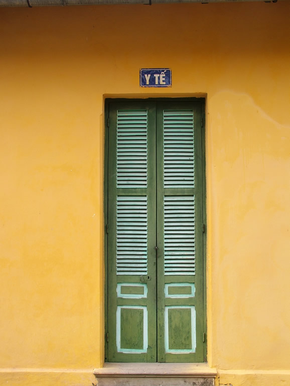 Photo: Hanoi - Louvred Door