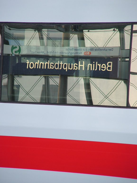 DSCF1566  DB Hauptbahhof Reflections, Berlin