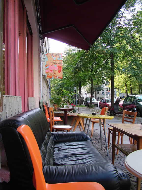 DSCF4814, Caf� at Zionskirche Platz