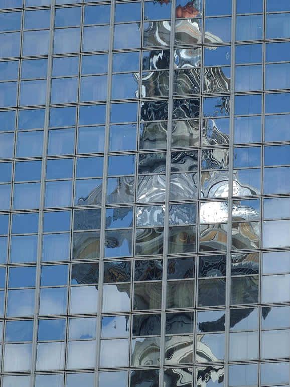 DSCF8302, Reflection, Fernsehturm, Berlin