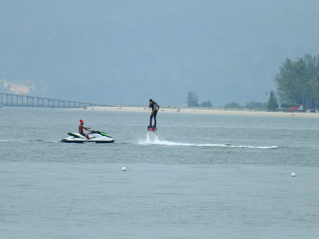 DSCF3981: Santa's new wheels, Pantai Tengah, Langkawi