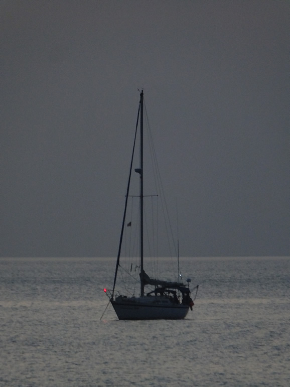 DSCF4185: Yacht at Sunset, Langkawi